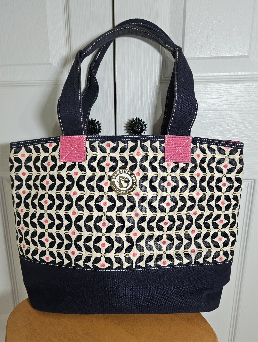 Spartina 449 Calhoun Maritime Canvas Tote Bag